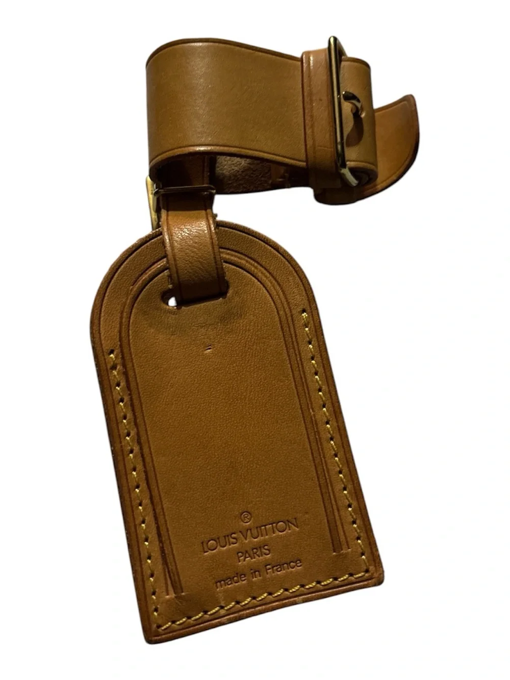 Authentic Louis Vuitton Poignet/Luggage Tag Set EUC